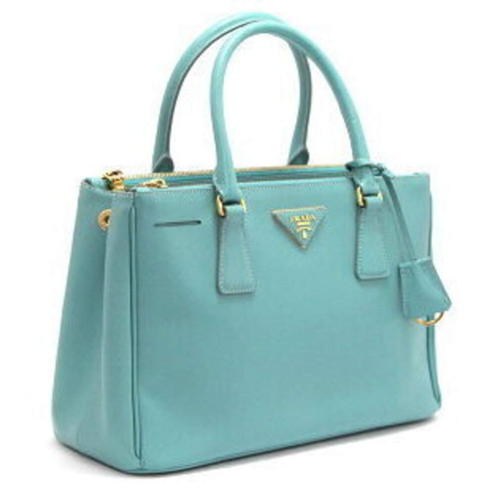 Prada Bag Blue Saffiano Galleria Leather